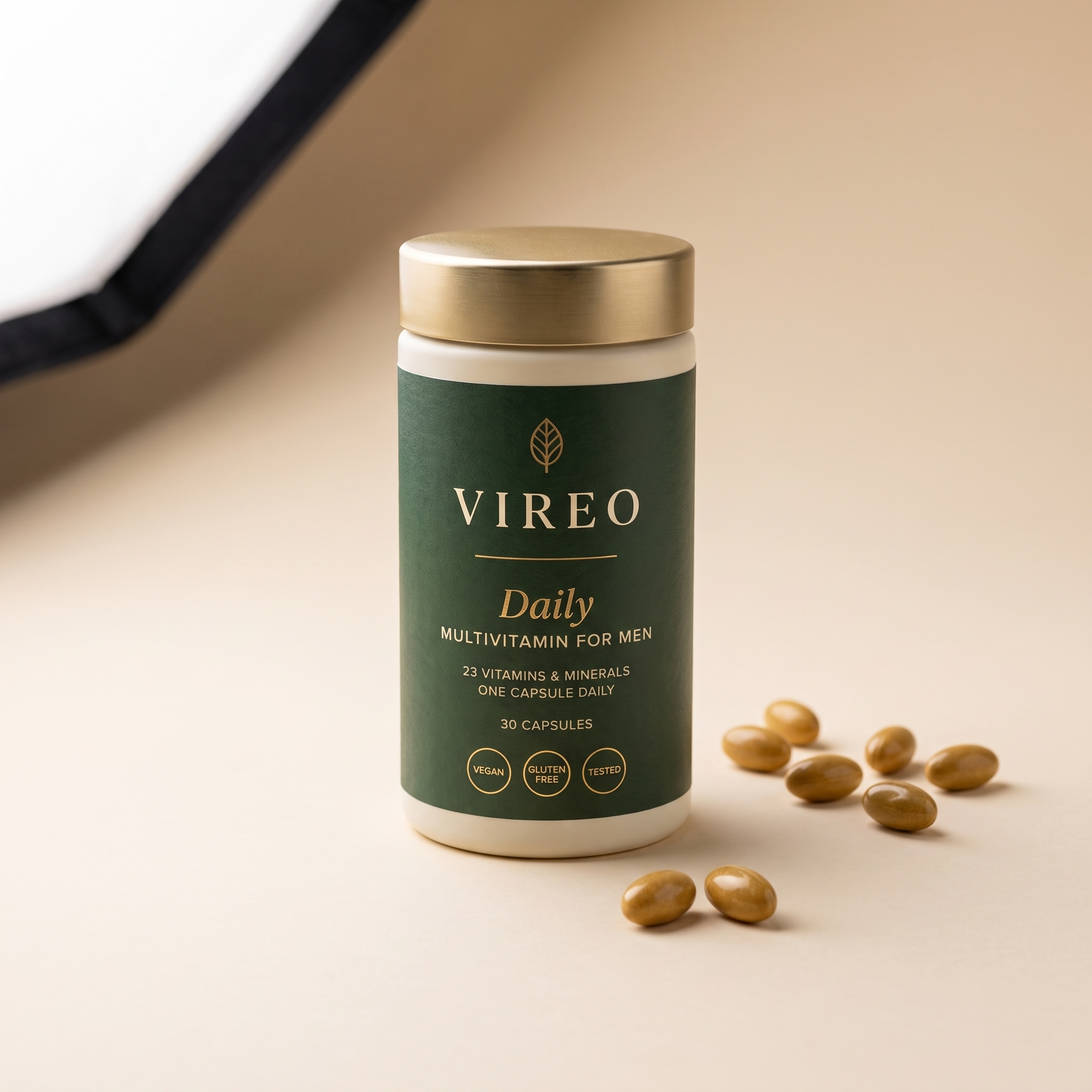 Vireo Daily bottle with capsules